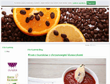 Tablet Screenshot of alakuchniablog.starnawski.com